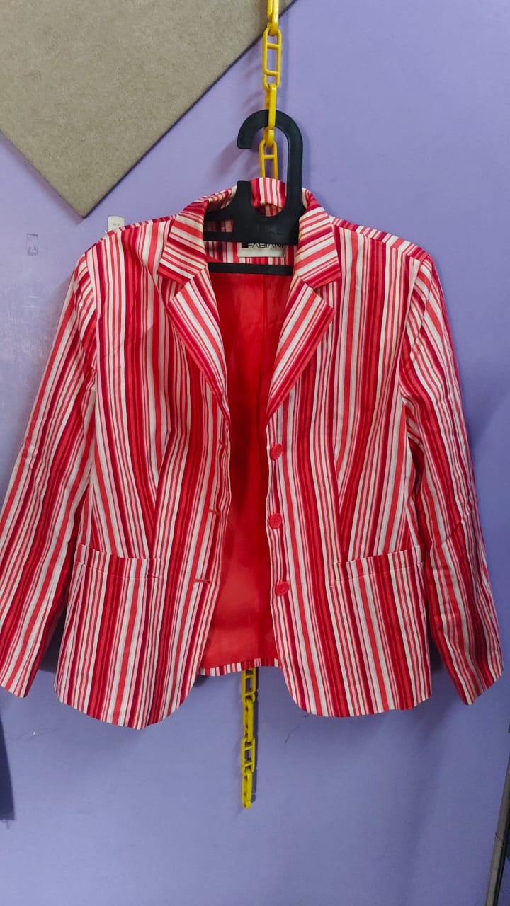 Striped Blazer